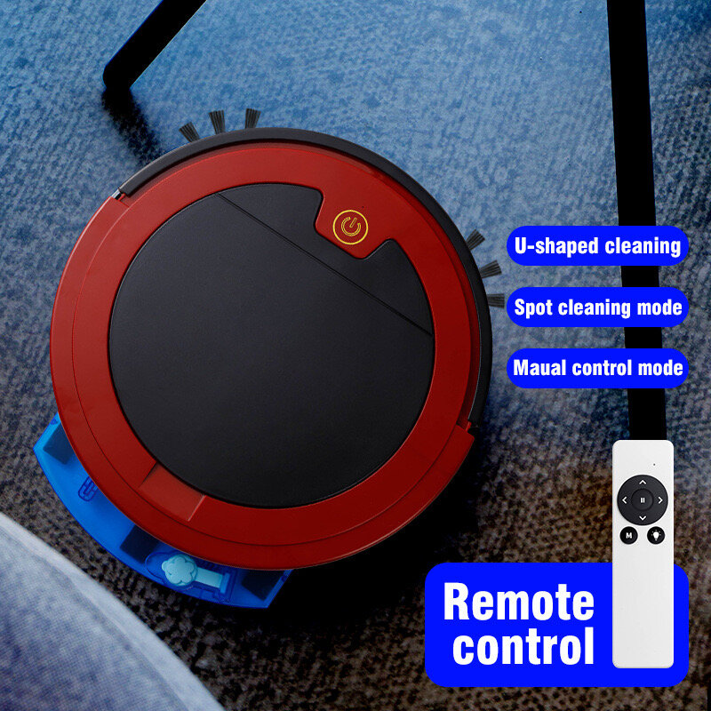 Intelligent Sweeping Robot Large Water Tank Mobile App Remote Control Planning And Cleaning Line Low Noise 2000 Pa Large Suction