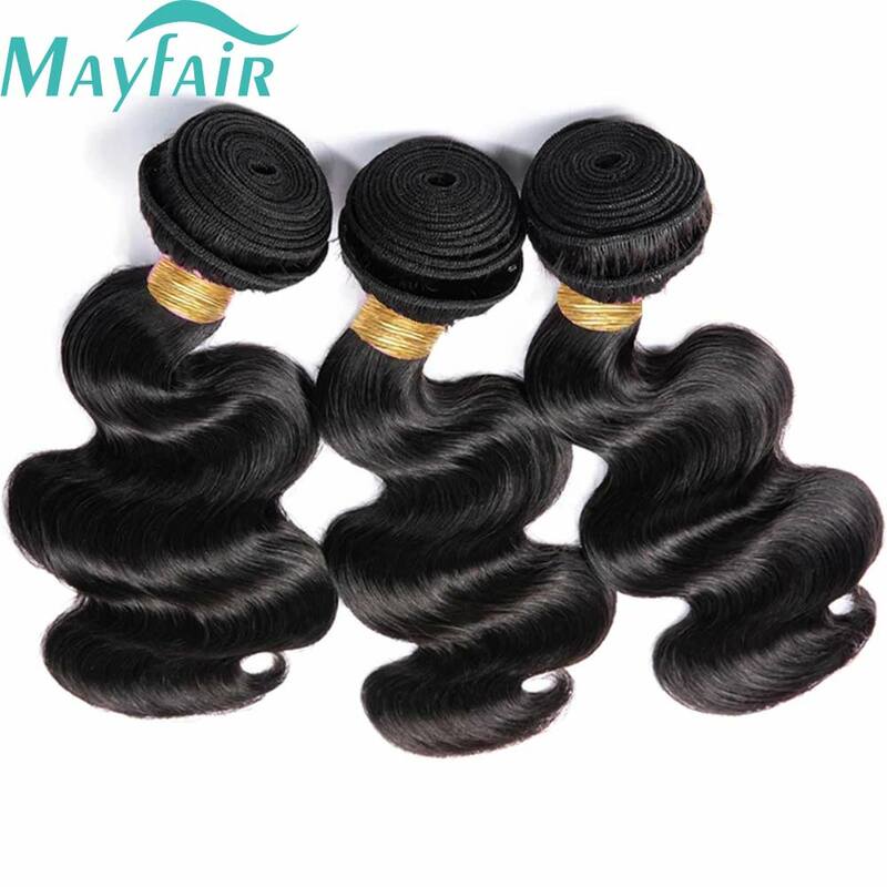 12A Indian Raw Hair Body Wave Hair Bundles 100% Virgin Human Hair Extensions Natural Color Short inch For Women 1/2/3 PCS