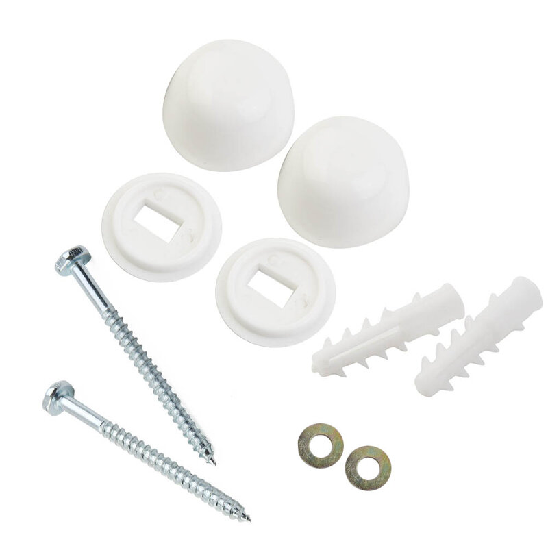 Mounting Screws Anchor Bidet Bolts Fitting For Toilet Foot Pan Plastic + Iron Repairment Durable And Practical