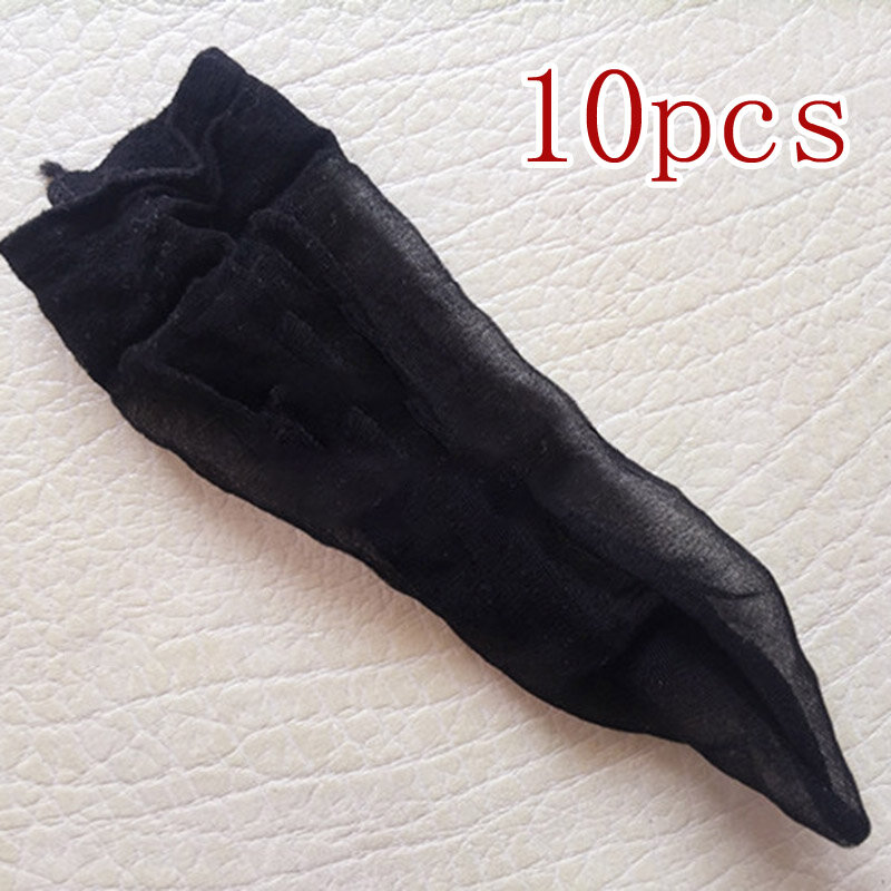 10pcs Men's Sexy Mini Pouch Cover Stockings Sheath Gay Underwear Bulge Pouch Panties Breathable Jockstraps Thin Erotic Lingerie