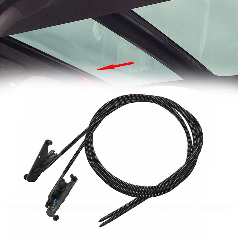 Durable Sunroof Glass Cables Accessories FL3Z16502C22 Pair Parts Plastic Replacement Vehicle 2 Pc 2pcs 2pcs/set