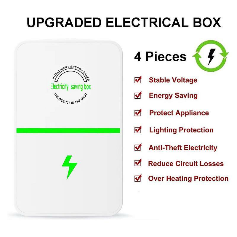 전기 에너지 전기절감기 역률 절감 장치, 가정 사무실 공장용, 최대 30 개, 28KW, 90V-250V