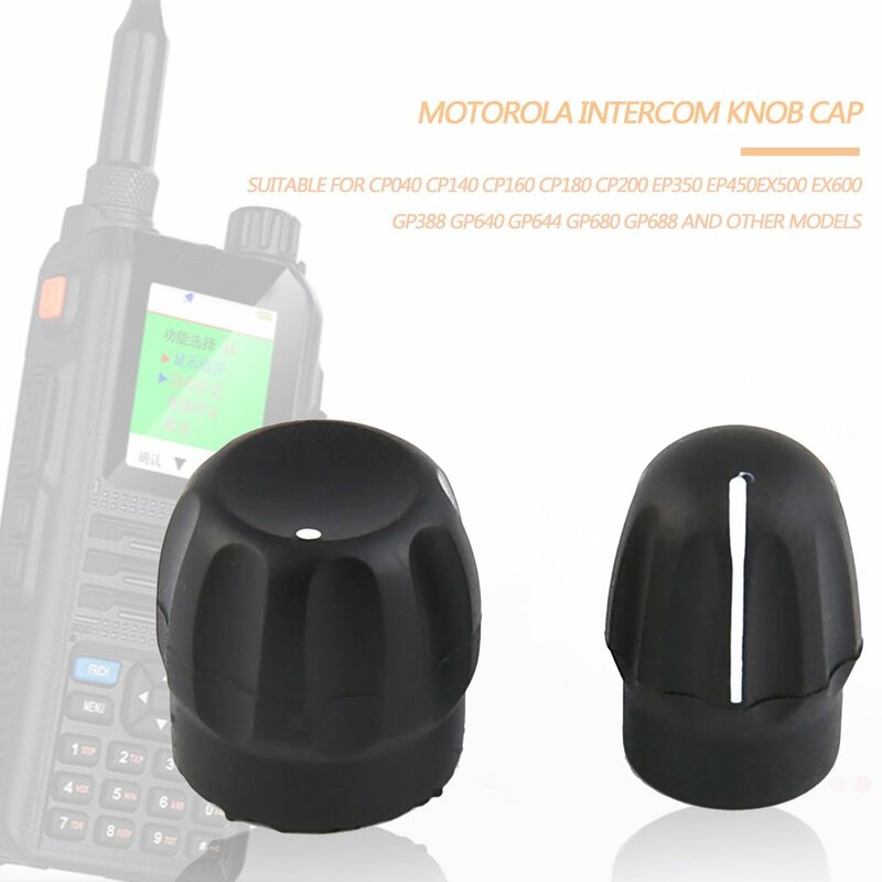 New Channel Knob And Volume Knob for Motorola radio GP-338 HT750 HT1250 EP350 EP450 EX500 EX600 GP340 GP360 GP380 Dropshipping