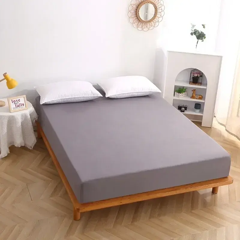 Folha impermeável e impermeável para capas de cama, composto fosco, sem vazamento, almofadas de limpeza, 210