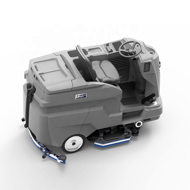 Howetech-Industrial Ride on Floor Scrubbers, Bateria CHR200SC, Máquina de lavar e limpar, Comercial