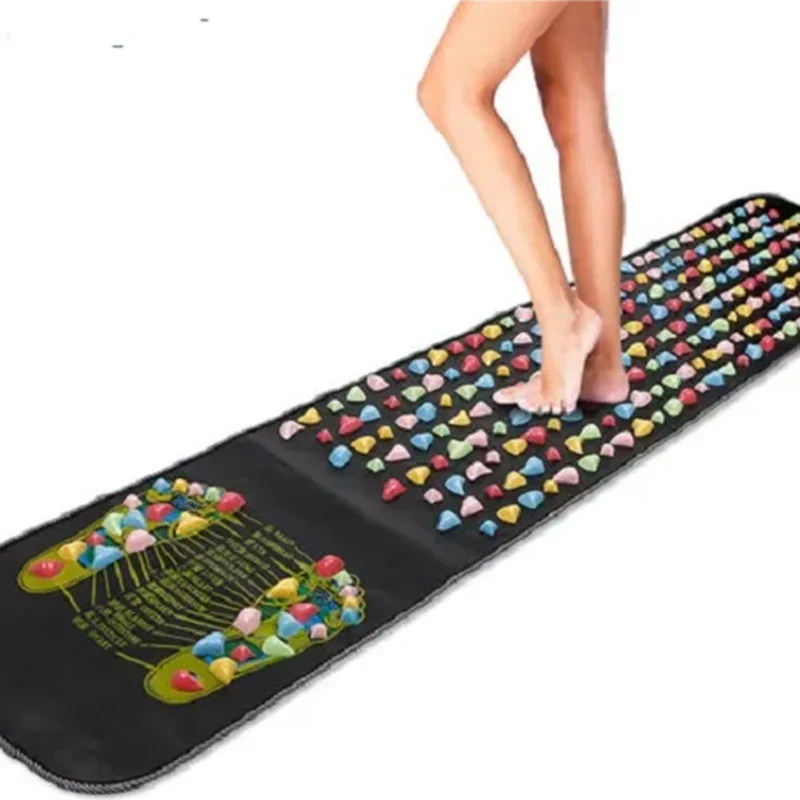 Fingerpressure Board Foot Foot Massage Pad Health Walk Foot Pressure Board Foot Massage Pad Imitation Goose Soft Stone Road