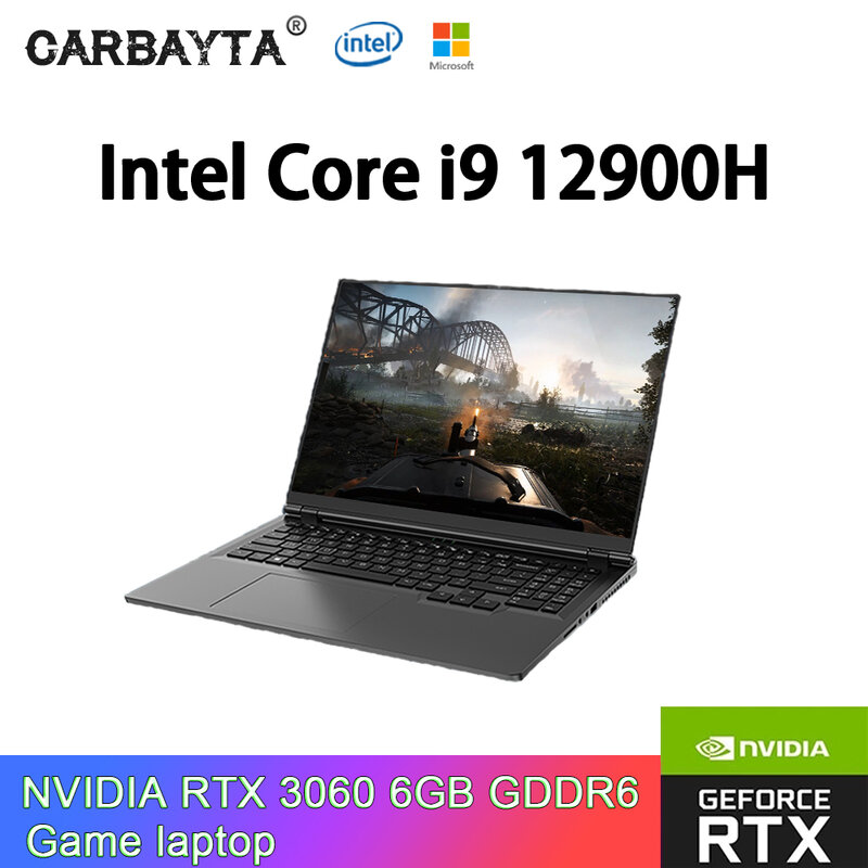 Max 64Gb Rom 16 Inch 2560X1600 Ips Gaming Laptop I7 12650H I9 12900H Nvidia Rtx 3060 6Gb Vingerafdruk Windows 11 10 Pro Pcie Nvme
