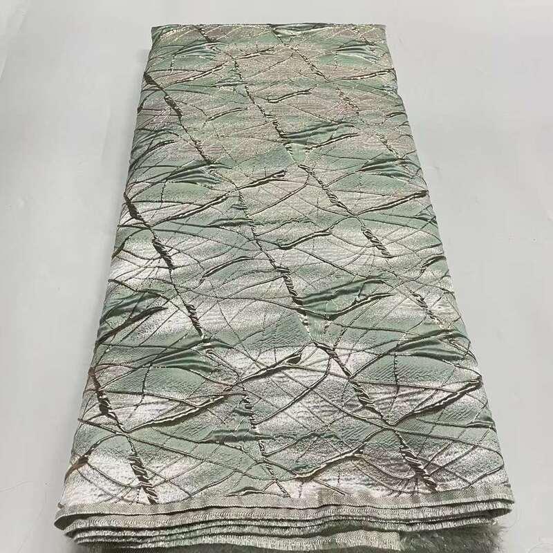 Последняя африканская жаккардовая ткань, нигерийское французское Тюлевое кружево 2024, высококачественные кружевные ткани из парчи для шитья женских платьев