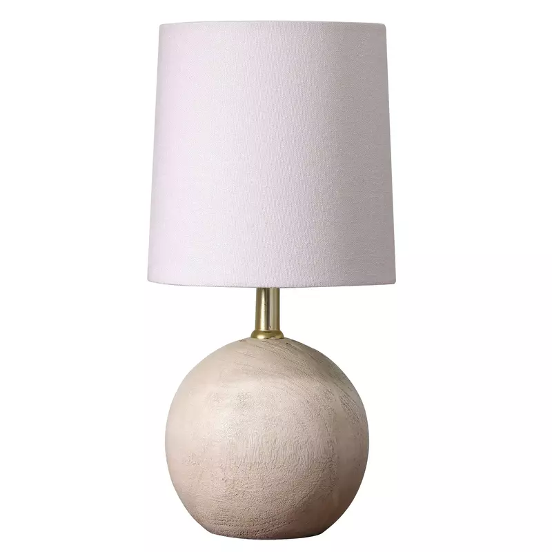 Mainstays-lámpara de mesa con Base de bola, 12,75 "H