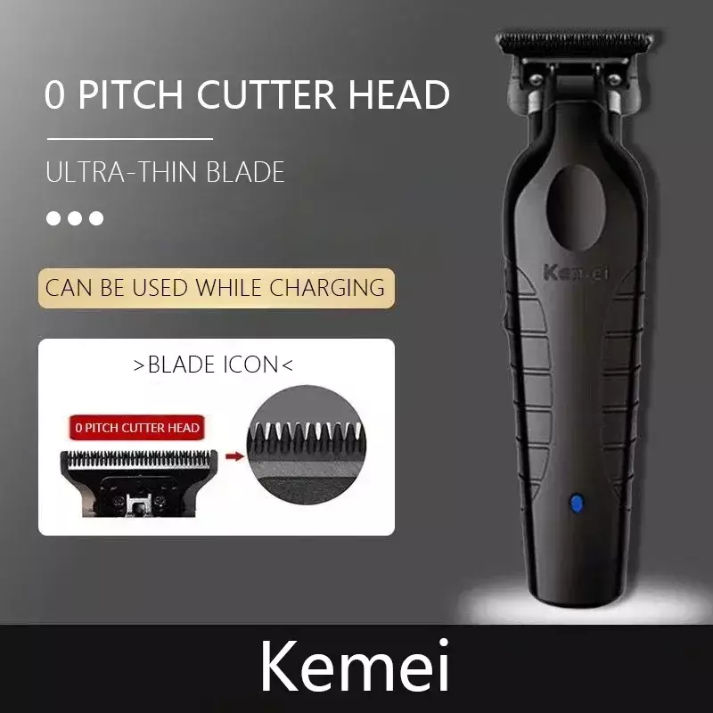 Kemei-KM-2299 Aparador De Cabelo Para Homens, Haircut Machine, Hair Clipper, Cortador Profissional, Máquina De Corte