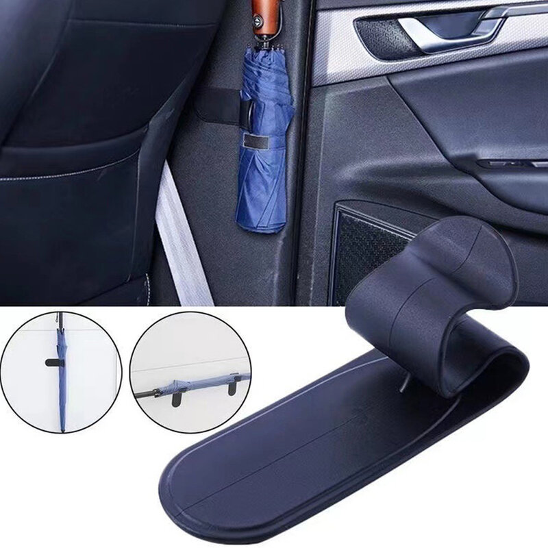 Kofferraum haken Auto Regenschirm halter 8,5x5x3cm schwarz einfache Installation für Angelruten für Handtaschen für Regenschirme