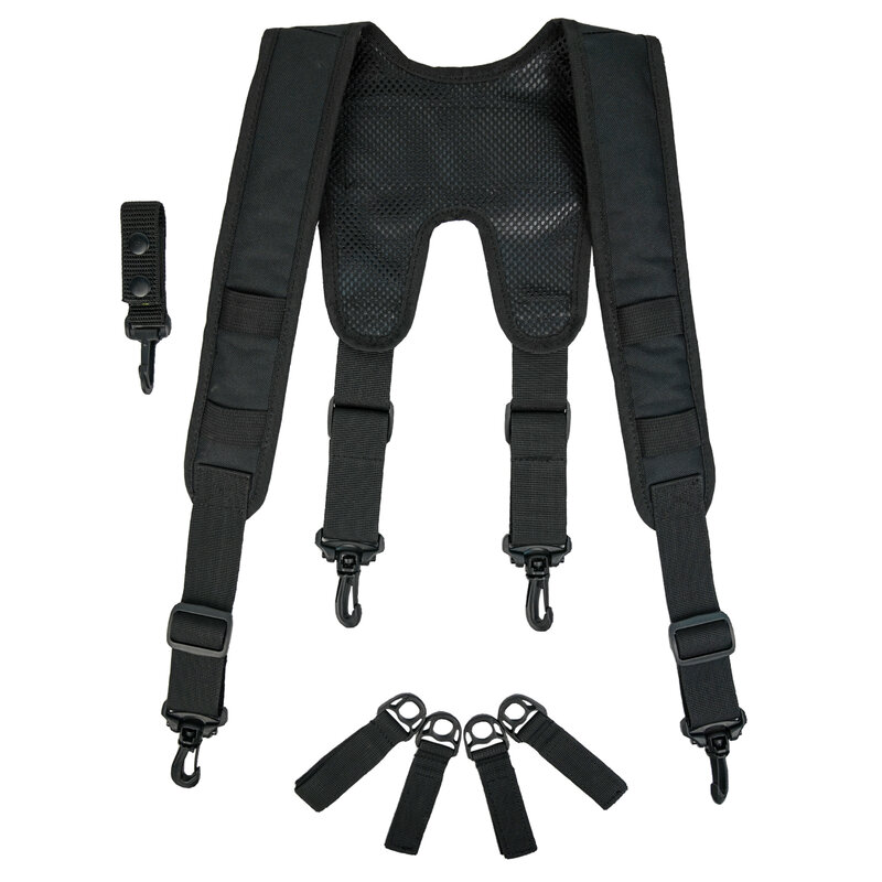 KUNN Tactical Tool Belt Suspenders Duty Belt Harness