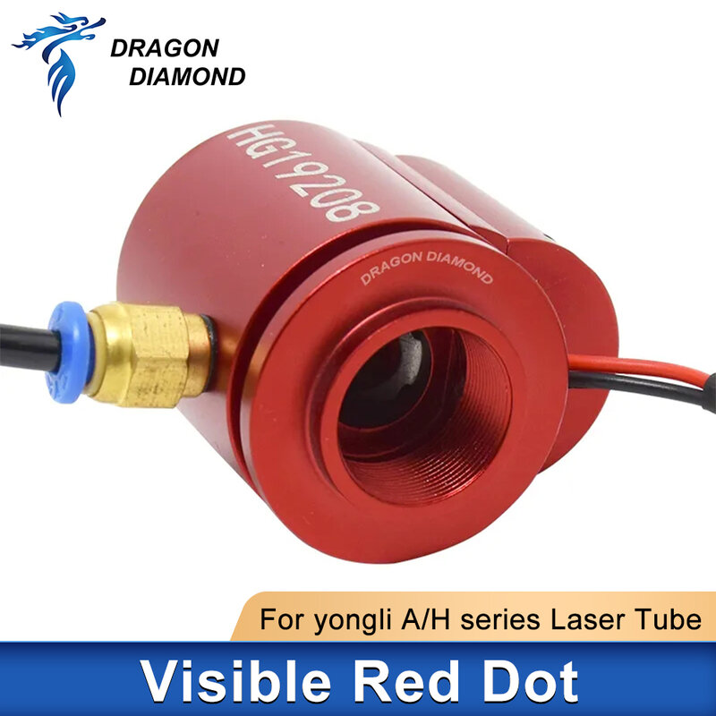 Yongli Kit de punto rojo para asistencia de la serie H/A, utilizado para tubo láser Yongli, ajuste de ruta de luz