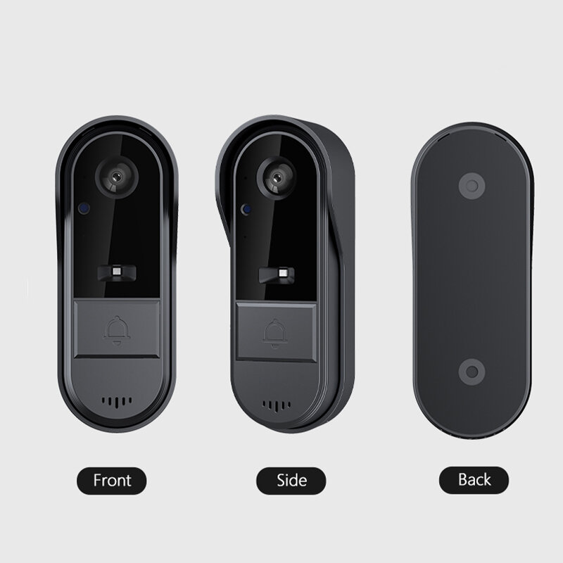 Tuya campanello senza fili impermeabile WIFI Video Smart Home campanello per porte pulsante della fotocamera benvenuto da Chime Security Alarm per la casa