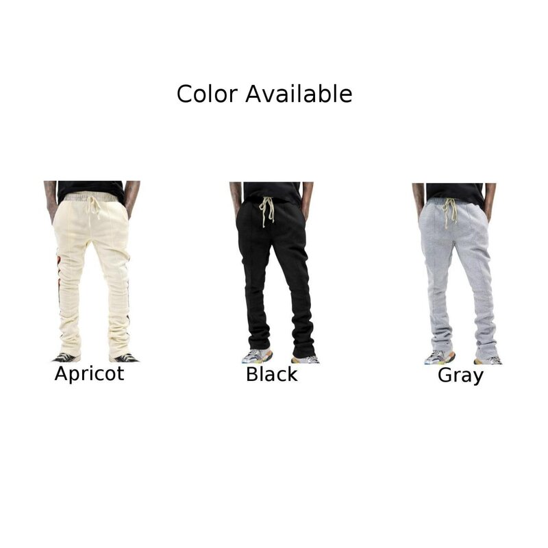 Mens Joggers Casual Pants Fitness Men Sportswear Tracksuit Bottoms Skinny Sweatpants Trousers Black Gyms Jogger Track Pants