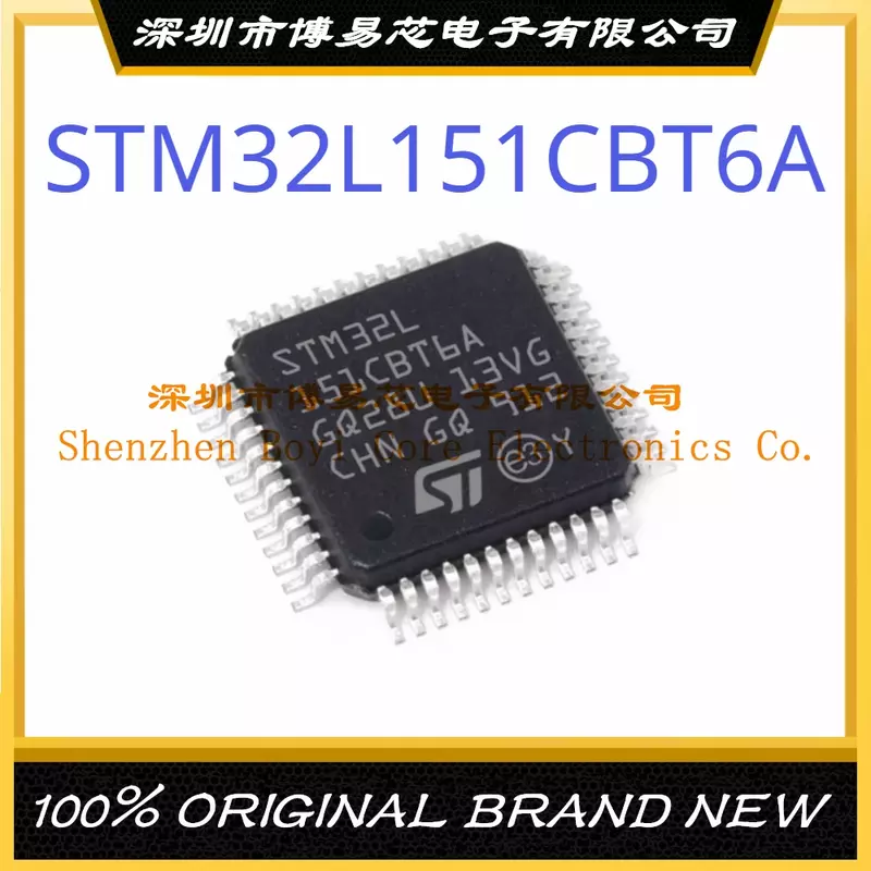 LQFP48-chip IC microcontrolador auténtico, original, 1 piezas/LOTE, STM32L151CBT6A, nuevo
