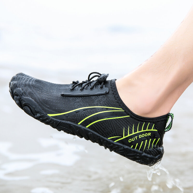 Venda quente sapatos unissex indoor esportes fitness yoga sapatos especiais casais férias ao ar livre praia wading sapatos caminhadas 35-47 #