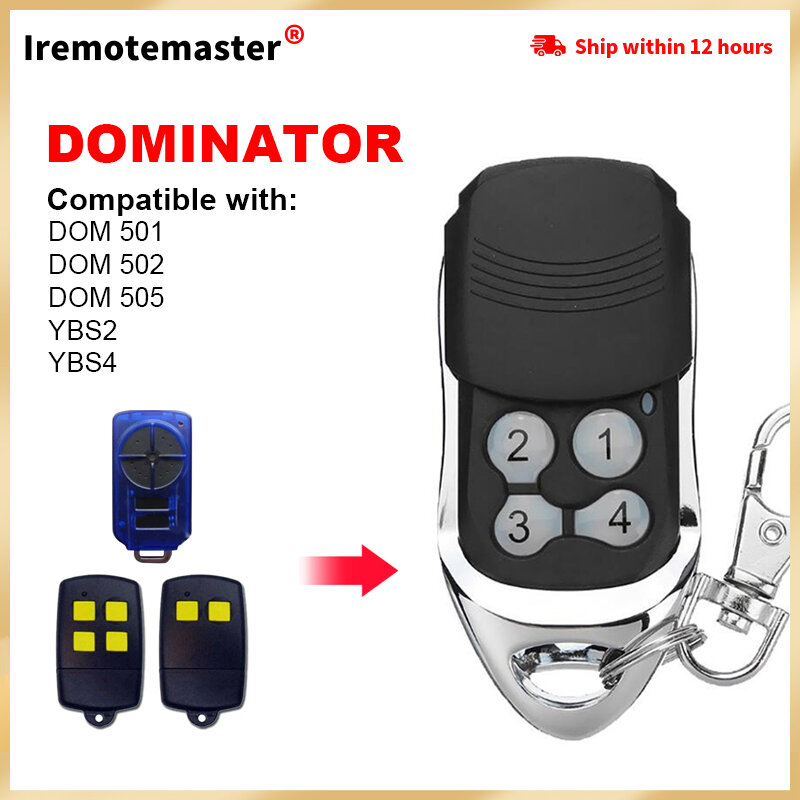 Dominator DOM501 DOM502 DOM505 YBS2 YBS4 용 게이트/차고 문짝 원격