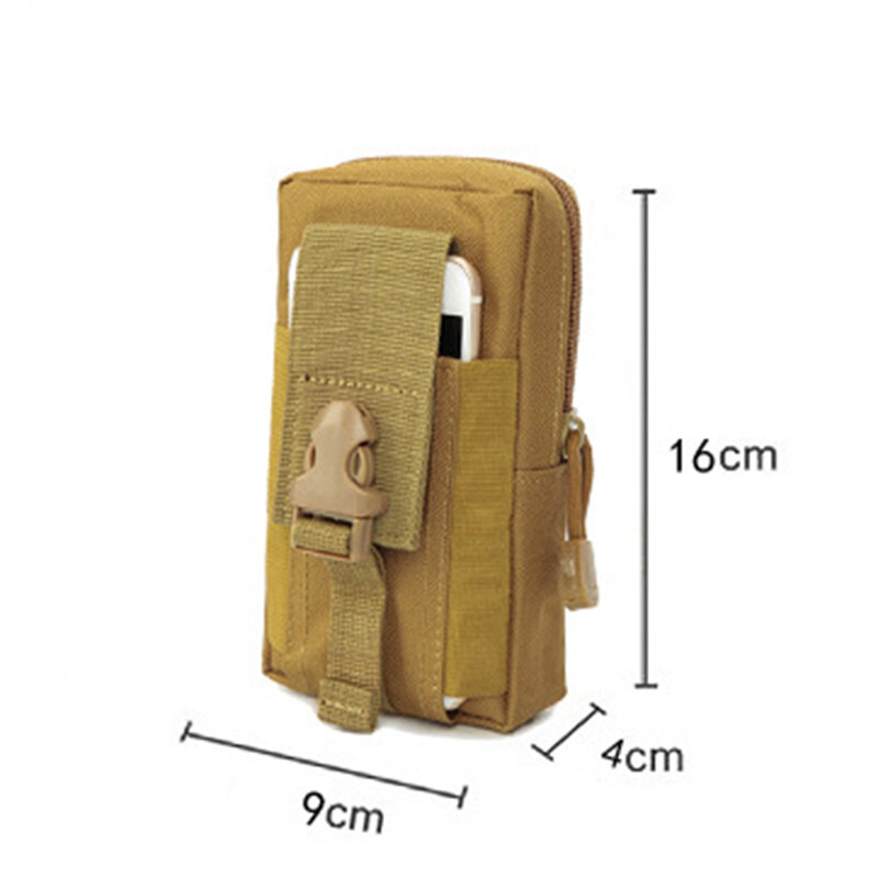 DulMolle-Sac banane en poudre pour homme, poche pour téléphone, ceinture, poche pour la course, le camping, dos souple, accessoires de chasse, EDC