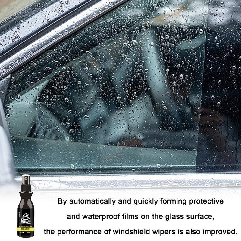 Спрей для окон автомобиля, керамический герметик для полировки стекол, гидрофобное покрытие для ухода за лакокрасочным покрытием