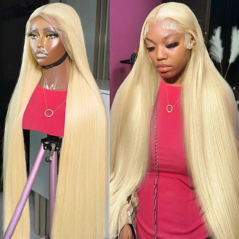 Blonde Lace Front Pruik Human Hair 613 Hd Lace Frontale Pruik 13X6 Rechte Pruiken Voor Vrouwen Keuze Goedkope Pruiken In De Uitverkoop