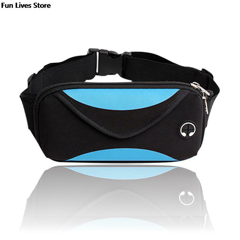 Running Sports Waist Pack Pockets for Men Women Phone Bag Cycling Fitness Fanny Packs Adjustable Belts Hidden Pouch Portable