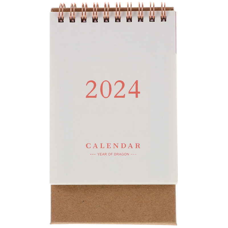 2024 Desk Calendar Desk 2024 Tabletop Calendar Desk 2024 Tabletop Calendar Ornament Stand Up Flip 2024 Tabletop Calendar Decor