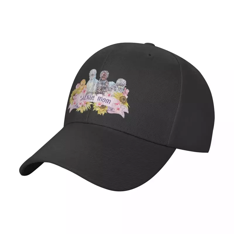 Jedwabny kurczak mama-słoneczniki i wiosenne kwiaty czapka z daszkiem luksusowa marka czapka typu Trucker kask damska plaża Outlet męski