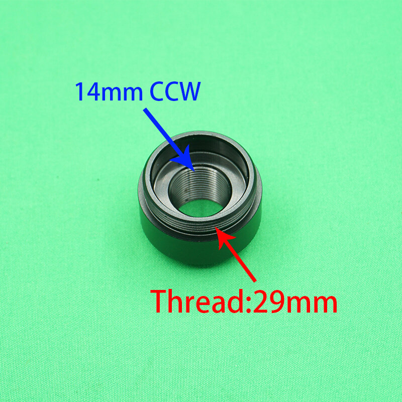 Screw Cap Fit For 14mm Left/Right Thread &1-2x28 / 5-8x24 Right Thread Sealing Thread Metal Connect Fastener For Rear Covers