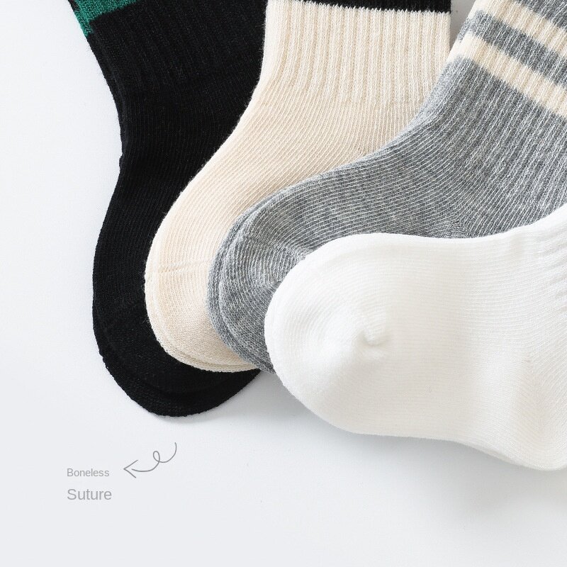 Новые детские спортивные носки для маленьких девочек носки для новорожденных мамочек однотонные носки для малышей хлопковые аксессуары для одежды для девочек