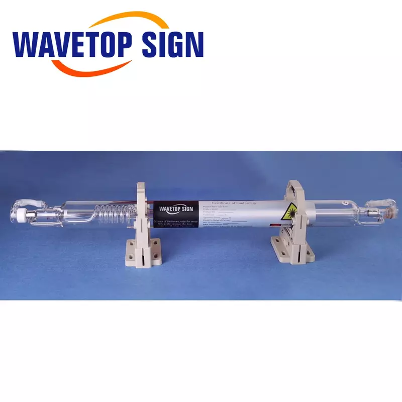 Wavtopsign-Soporte de tubo láser CO2, soporte de ajuste Dia.50-80mm, soporte de plástico Flexible para máquina de grabado láser CO2