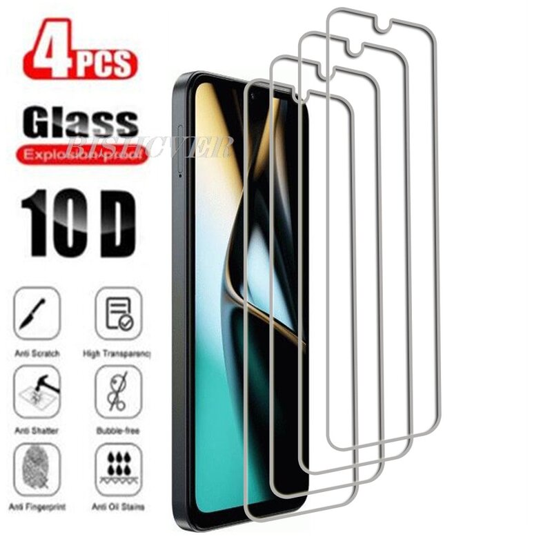 Tela de vidro temperado protetor para MyPhone, película protetora, N23 Lite, 4G, 6,51 ", 4pcs