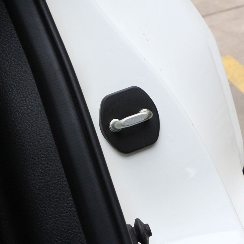 Tapa de brazo de control de cerradura de puerta, cubierta de Tope de puerta para Nissan x-trail T32 Rogue Qashqai J11 Teana Altima Murano Juke Almera Sentra