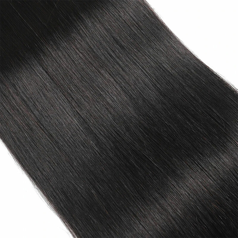12A fasci di capelli lisci con osso brasiliano all'ingrosso a buon mercato colore naturale 100% estensioni dei capelli umani vergini per le donne nere
