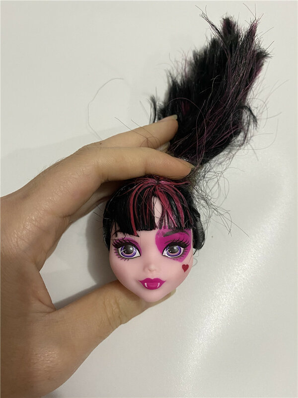 Princesa Plastic Doll cabeça para crianças, Brinquedos para meninas, Bonecas BJD