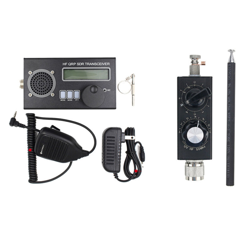 Long Battery Life Transceiver Portable Compact Crystal Clear Sound Shortwave Antenna SSB Transceiver set 1