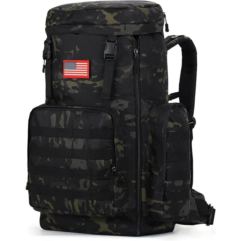 Grand sac à dos militaire étanche pour homme, sac à dos de camping Molle, sac à dos de randonnée, sac à dos de 2 jours, 60L, 70L, 85L