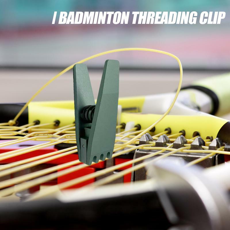 Rakieta tenisowa ze stopu aluminium do naciągania naciągi początkowe zaciski do naciągania zaciski akcesoria do maszyn narzędzia Badminton 3-zębowy zacisk do rakiety
