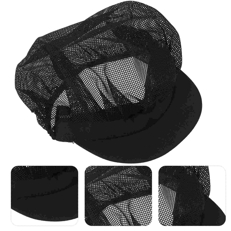 قبعة الشيف الشبكية للرجال ، زي النادل ، قبعة ربطة المطبخ ، القبعات ، القبعات ، الأزياء ، العرض