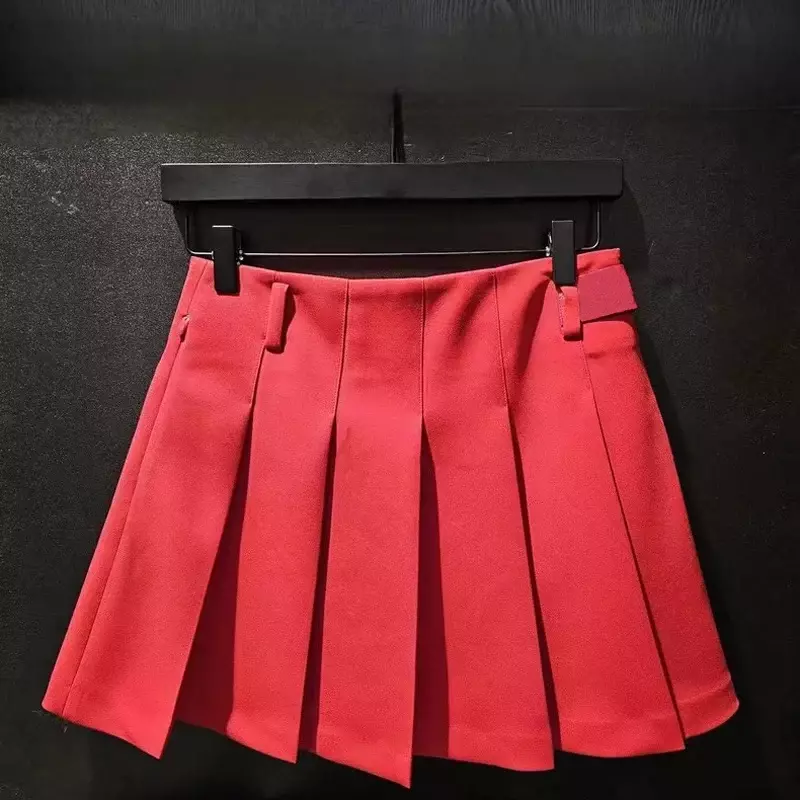 Falda de traje de golf para mujer, pantalón corto ajustado y versátil para evitar caminar, ligero, novedad de verano, 2024