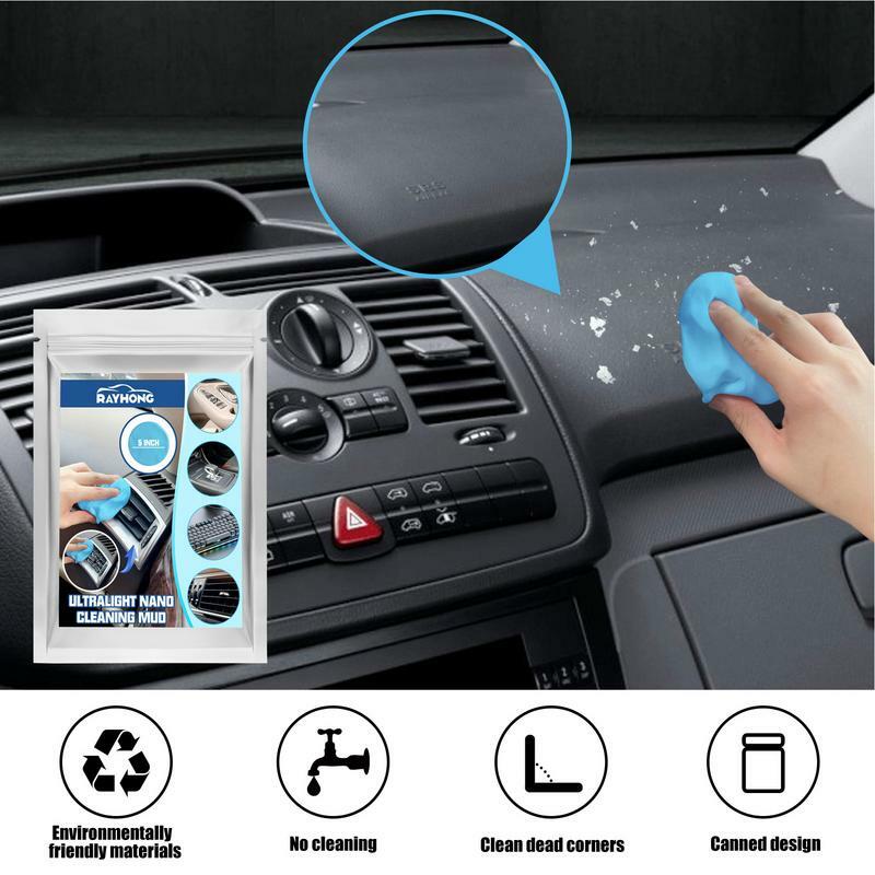 Reusable Car Detailing Gel Auto Interior Putty Cleaning Gel Tool For Vehicle Keyboard Notebook Car Cleaning Accessories