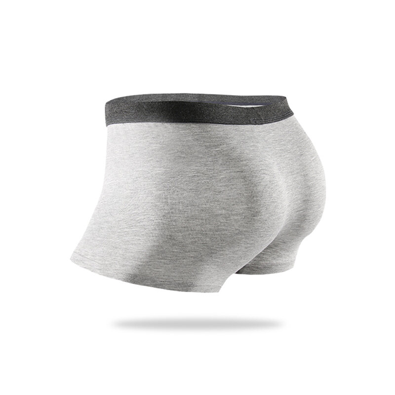 MiiOW 4Pcs Modal Men Underwear Boxers Breathable Mesh Underpants Male 3A Graphene Antibacterial Man Panties Men's Boxers Trunks