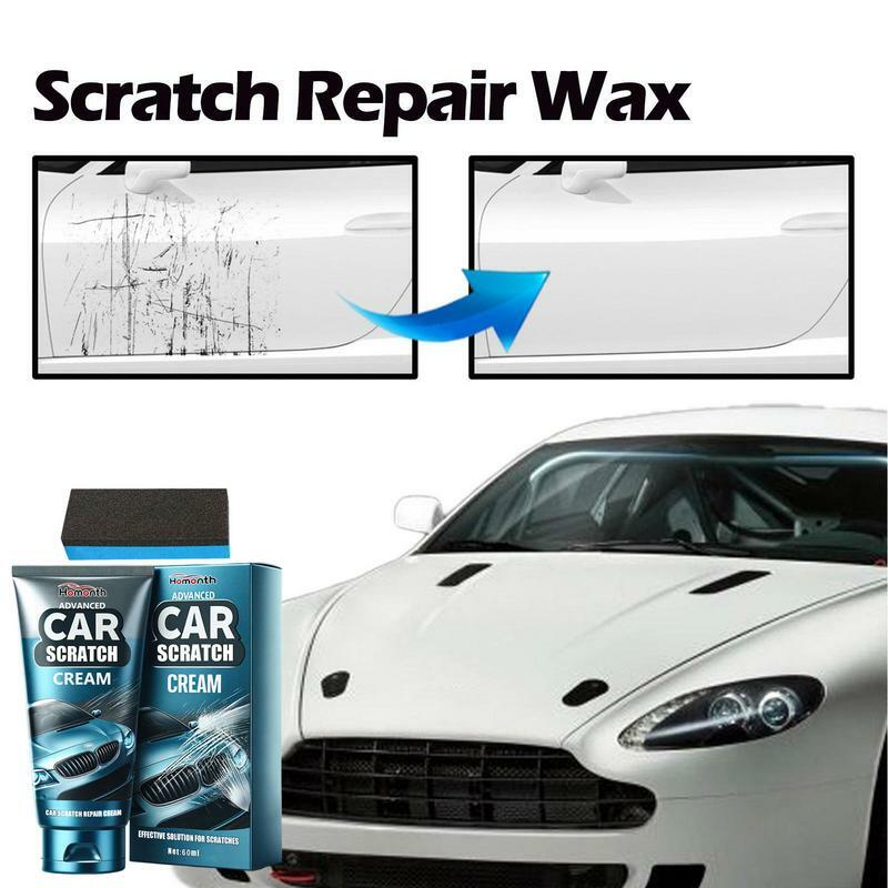 60ml รถ Scratch Repair ชุดเครื่องมือ Auto Body Scratch Repair Polishing WAX