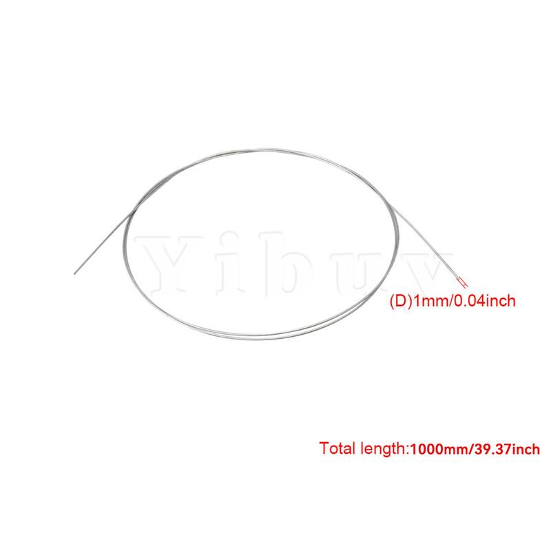 Yibuy 2 x Piano Music Repair Wire for Broken Strings #18 3.28ft 1mm Diameter
