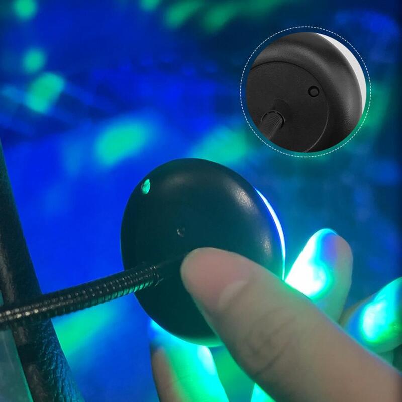 Usb Interface Disco Light Colorful Led Stage Light for Bar Dj Party Ktv Wedding Recording Studio with Voice-activated for Phone