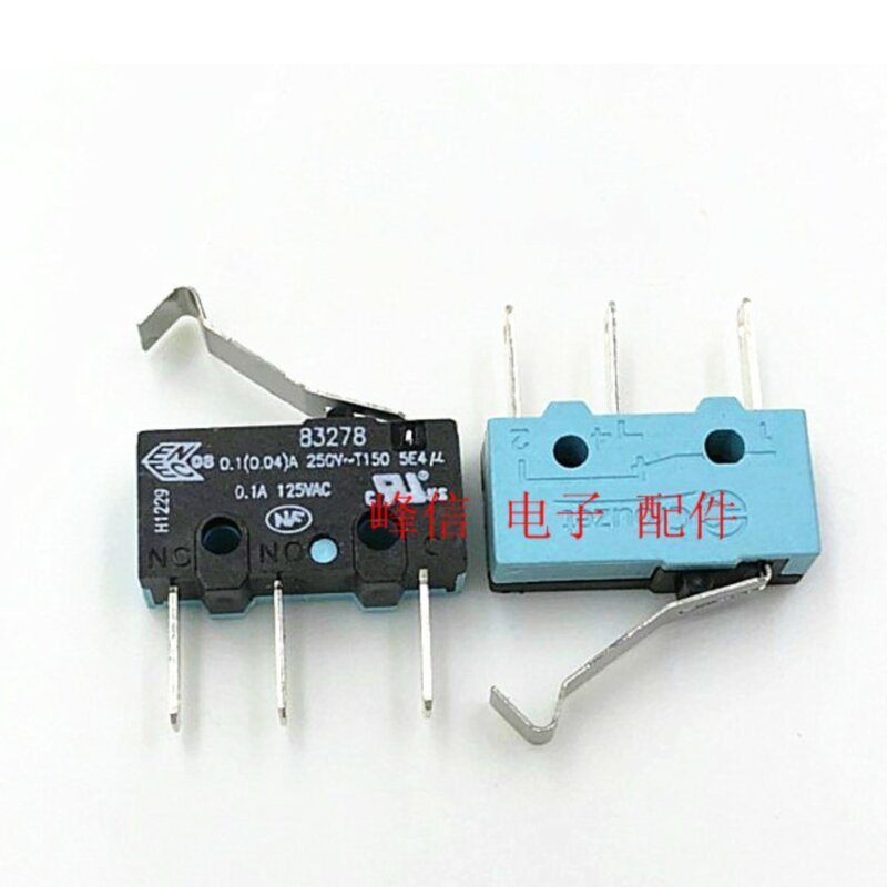 83278 0.1a com punho no micro interruptor com limite curvado do curso do punho micro interruptor 3 pés longos