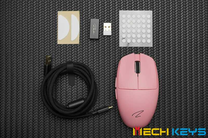 Zaopin Z1 PRO PAW3395 mysz 2.4G ultralekka bezprzewodowa mysz do gier czujnik optyczny do komputer dla graczy laptopa