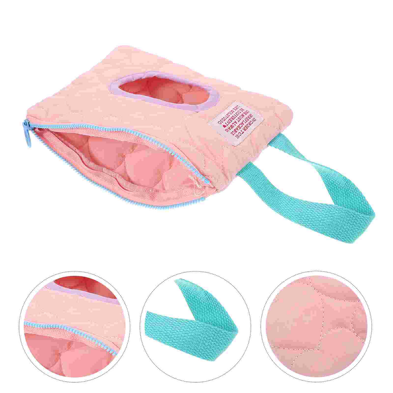 Wet Wipes Hanging Bag Baby Tissue Small Holder Compact Cotton Dispenser Travel Pouch Portable Dispensers Storage