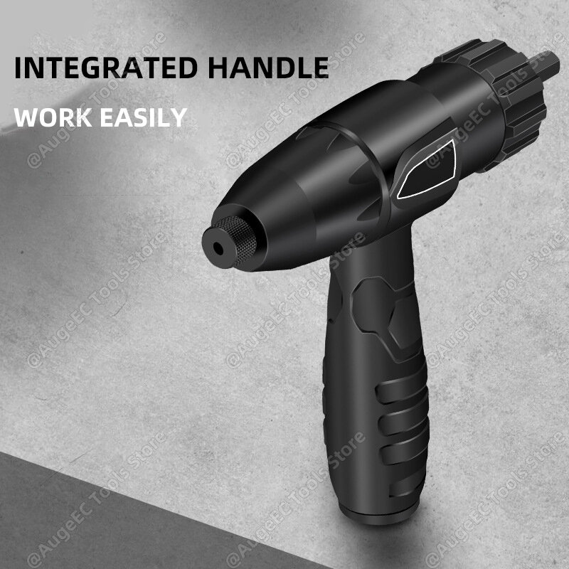 Pistola per rivetti elettrici 2.4mm-4.8mm integrata senza installazione, strumento di rivettatura a batteria per adattatore per punta da trapano per pistola con dado rivetto