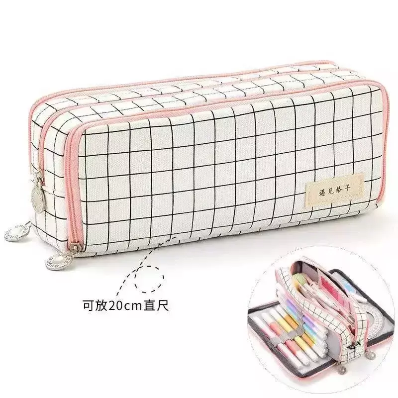 Large Capacity Pencil Case School Multifunction Pen Case Pencil Cases Bags Pencils Pouch Students Education Stationery Supplies
